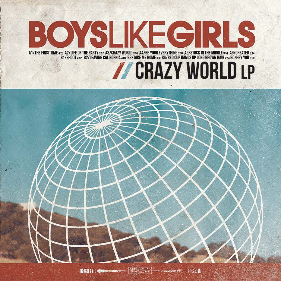 Boys Like Girls - Crazy World (Vinyl)