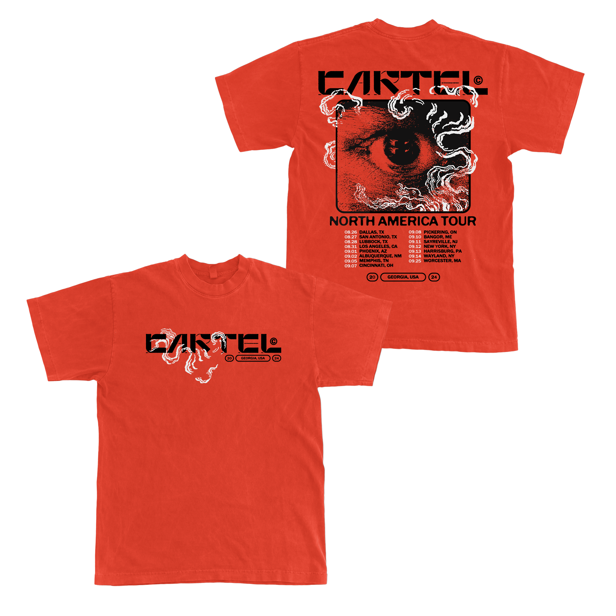 Cartel - Red Tour T-Shirt