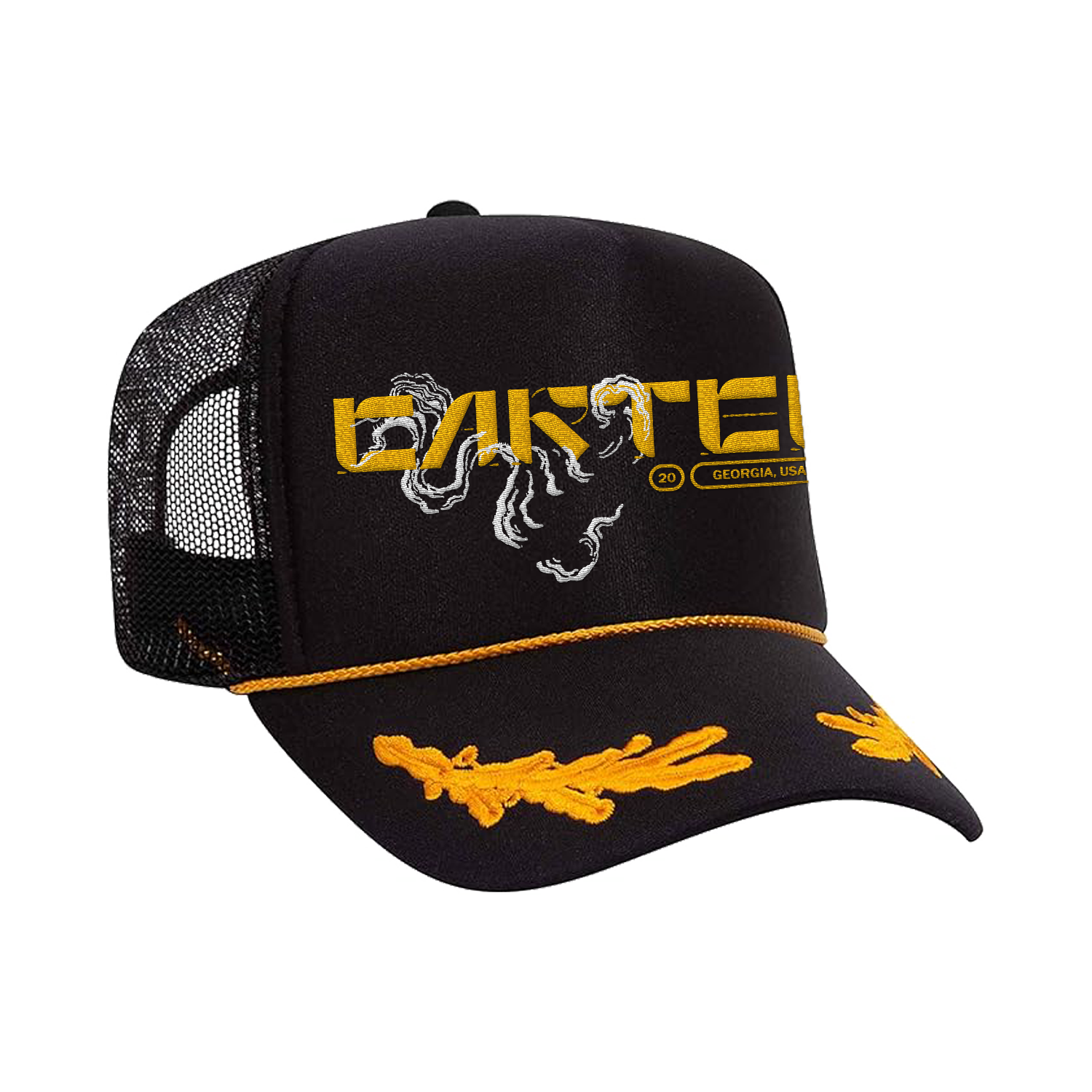 Cartel - 2024 Black Embroidered Nautical Hat