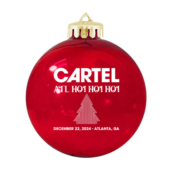 Cartel - ATL HO! HO! HO! Christmas Ornament